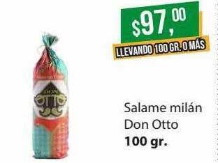 Supermercados Damesco Salame milán don otto oferta