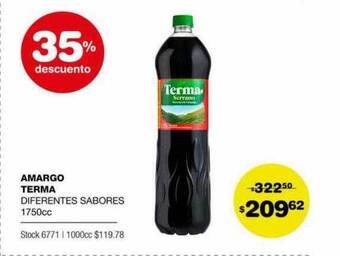 Atomo Conviene Amargo terma 35% descuento oferta