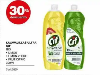Atomo Conviene Lavavajillas ultra cif b io 30% descuento oferta