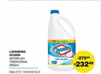 Atomo Conviene Lavandina ayudin oferta