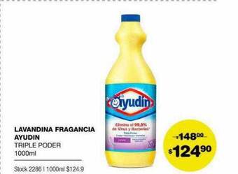 Atomo Conviene Lavandina fragancia ayudin oferta