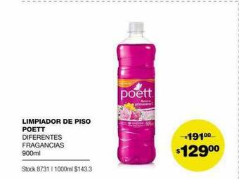 Atomo Conviene Limpiador de piso poett oferta