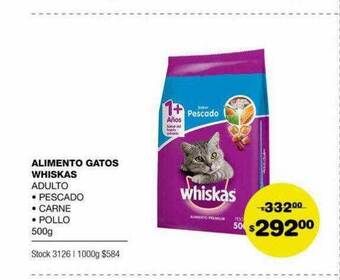 Atomo Conviene Alimento gatos whiskas oferta