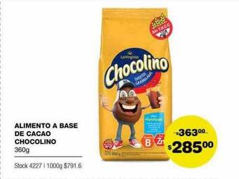 Atomo Conviene Alimento a base de cacao chocolino oferta