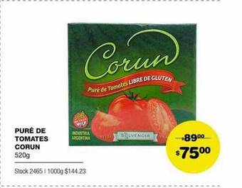 Atomo Conviene Puré de tomates corun oferta