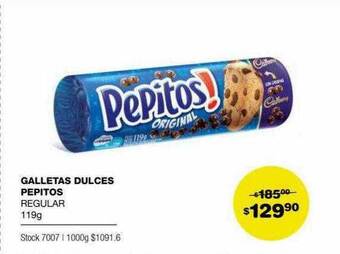 Atomo Conviene Galletas dulces pepitos oferta