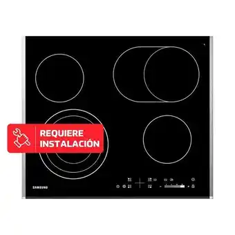 Coto Anafe samsung eléctrico 4 hornallas negro ctr264 oferta