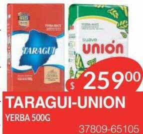 Masivos Taragui-union yerba oferta