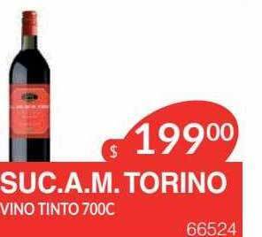 Masivos Suc. a.m. torino vino tinto oferta