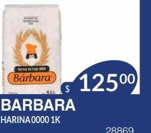 Masivos Barbara harina 0000 oferta