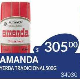 Masivos Amanda yerba tradicional oferta