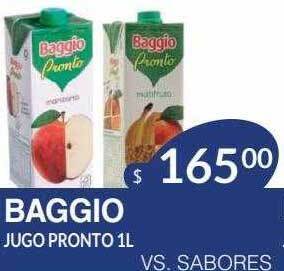 Masivos Baggio jugo pronto oferta