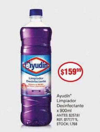 Supermercados Todo Ayudin limpiador desinfectante oferta