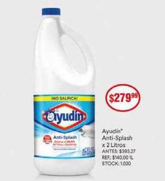 Supermercados Todo Ayudin anti-splash oferta