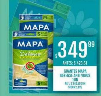 Supermercados Todo Guantes mapa defense anti virus oferta