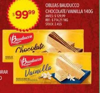 Supermercados Todo Obleas bauducco chocolate vainilla oferta