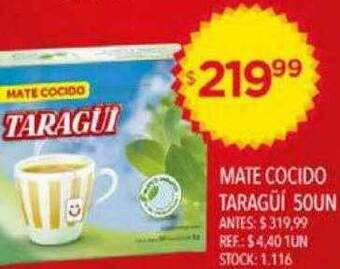 Supermercados Todo Mate cocido taragüí oferta