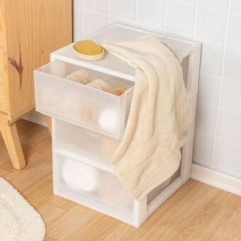 Arredo Contenedor rectangular modular tres niveles oferta