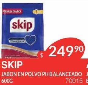 Masivos Skip jabon en polvo ph balanceado oferta
