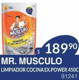 Masivos Mr. musculo limpiador cocina ex power oferta