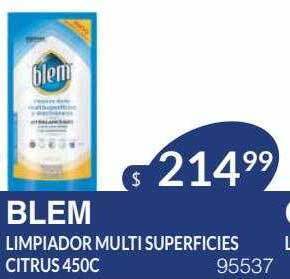 Masivos Blem limpiador multi superficies citrus oferta