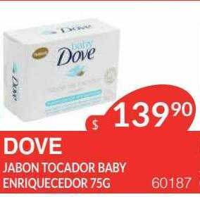 Masivos Dove jabon tocador baby enriquecedor oferta