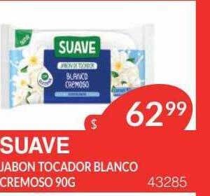 Masivos Suave jabon tocador blanco cremoso oferta