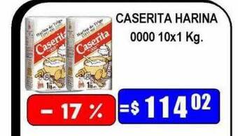 Dulcenter Caserita harina oferta