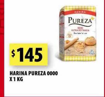 Punto Mayorista Harina pureza 0000 x 1 kg oferta