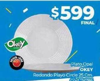 Diarco Plato opal okey oferta