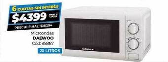 Diarco Microondas daewoo oferta
