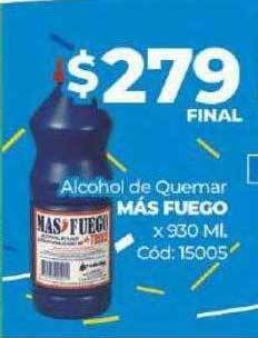 Diarco Alcohol de quemar mas fuego oferta