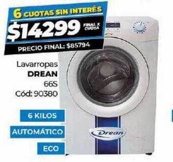 Diarco Lavarropas drean oferta