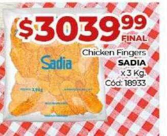 Diarco Chicken fingers sadia oferta