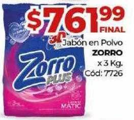 Diarco Jabón en polvo zorro oferta