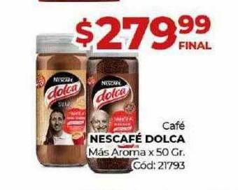 Diarco Café nescafé dolca mas aroma oferta