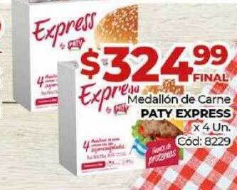 Diarco Medallón de carne paty express oferta