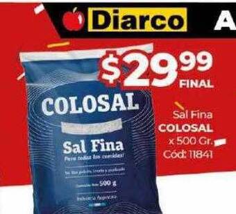 Diarco Sal fina colosal oferta