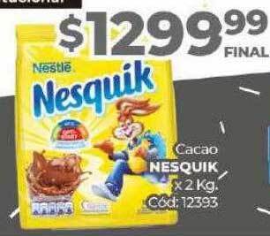 Diarco Cacao nesquik oferta