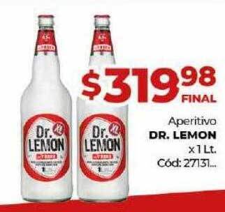 Diarco Aperitivo dr lemon oferta