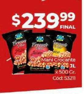 Diarco Maní crocante jl oferta