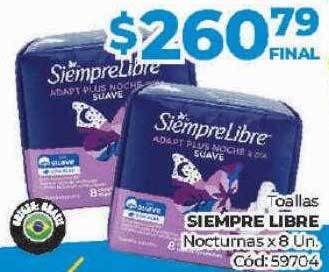 Diarco Toallas siempre libre nocturnas oferta