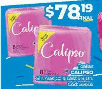 Diarco Toallas calipso sin alas cola less oferta