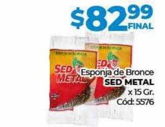 Diarco Esponja de bronce sed metal oferta