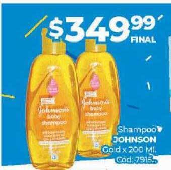 Diarco Shampoo johnson gold oferta