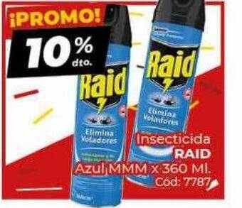 Diarco Insecticida raid azul mmm oferta
