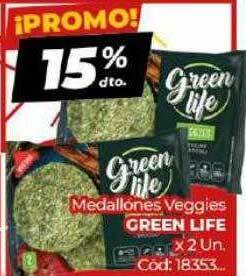 Diarco Medallones veggies green life oferta