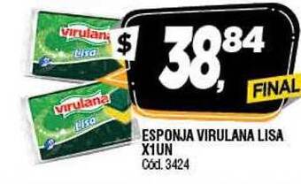 Supermercados Yaguar Esponja virulana lisa oferta