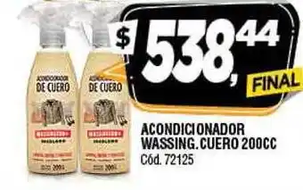 Supermercados Yaguar Acondicionador wassing cuero oferta