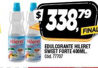 Supermercados Yaguar Edulcorante hileret sweet forte oferta